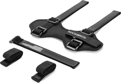 Mbajtëse biçiklete për altoparlant Rockbros, montim universal me velcro, e zezë