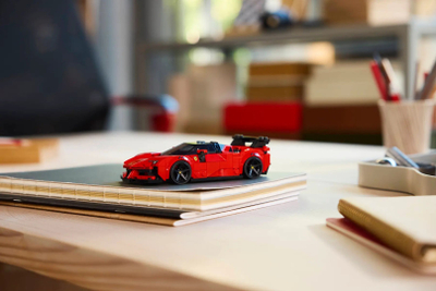 Lodër ndërtimi LEGO Speed Champions 77254 Ferrari SF90 XX Stradale, model garash, për fëmijë 9+