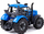 Traktor lodër Polesie Progres 91215, me mekanizëm inertial, plastik, blu