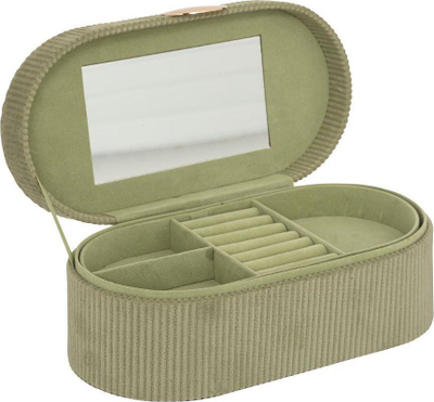 Kuti bizhuterish Atmosphera Enya, 25x10cm, me pasqyrë, khaki