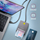 Lexues karte AXAGON CRE-SM3TC, USB-C, kabllo 1.2 m, i zi