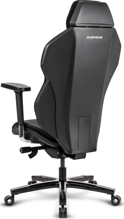 Karrige gaming Quersus ICOS 1.1, me mbështetëse ergonomike, krahë 4D, e zezë