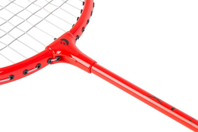 Raketë badminton Best Sporting 300 XT, çelik dhe alumin, madhësi universale, e kuqe e zezë
