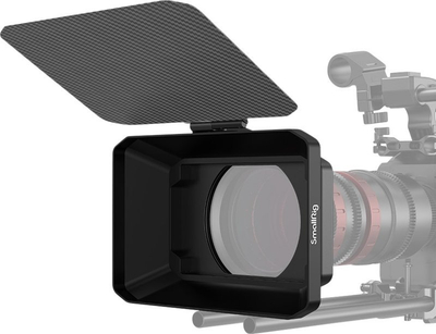 Matte box SmallRig Lightweight, për lente 67‑114mm, me flag, i zi