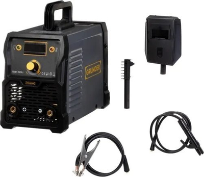 Машина за заварување Грундер IGBT-120LI, 120A, инвертер, црна