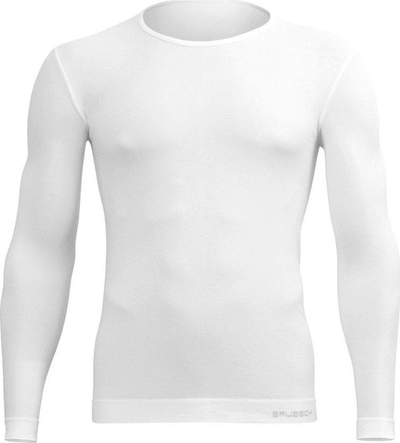 Машка памучна блуза Brubeck Comfort Cotton, големина XL, бела