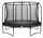 Trampolinë kopshti Salta Premium Black Edition, rrjetë e brendshme, 396 cm 13 FT, e zezë