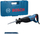 Sharrë reciproke Bosch GSA 12-30, 1250W, me kuti dhe 2 sharra, blu