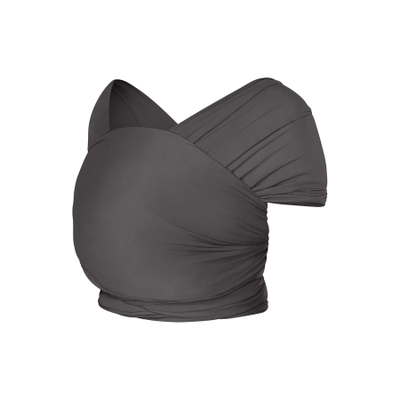 Maramë mbajtëse Ergobaby Aura, material TENCEL Lyocell, elastike, e zezë