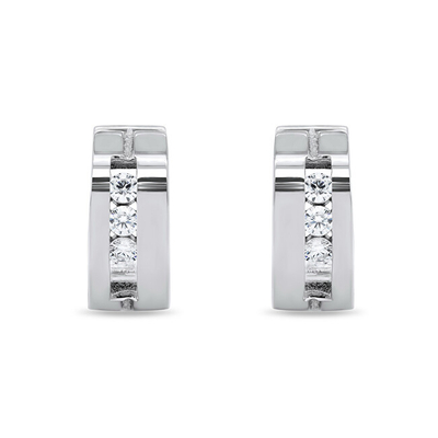 Vathё Brilio Silver Hoop EA214W