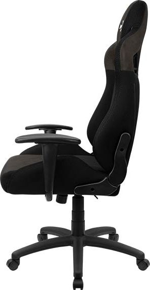 Karrige gaming Aerocool EARL AeroSuede, me shpinore ergonomike, krahë që rregullohen, e zezë