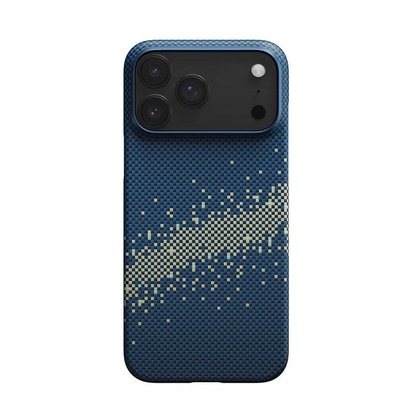 Kollf PITAKA Ultra Slim Milky Way Galaxy për iPhone 17 Pro Max, fibra aramidi, i kapshëm me MagSafe, shumëngjyrësh