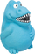 Lodër për qen Trixie Dinosaur, latex, 14 cm, blu