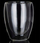 Стаклена чаша DOBLO Double Walled, 300 ml, транспарентна