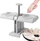 Kallëp për pelmenë DA88 Double Dumpling, dyfishtë, plastik ABS, gri