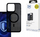 Maskë mbrojtëse 3MK COOLing MagCase për iPhone 15 Pro, kompatibile MagSafe, transparente