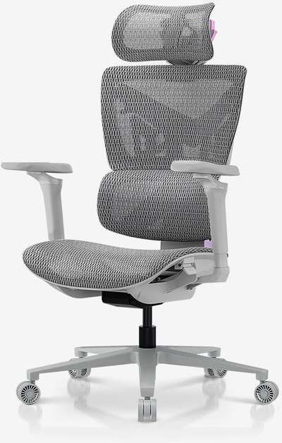 Karrige zyre Anda Seat X Air Pro, komplet me rrjetë, mekanizëm anues, e zezë