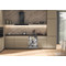 Makina larëse enësh e integruar Whirlpool W8I HF58 TU, klasa energjike B, 60cm, e zezë