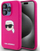 Kapak telefoni Karl Lagerfeld KLHMP15LSKHPPLF, për iPhone 15 Pro 6.1", hardcase, fuchsia
