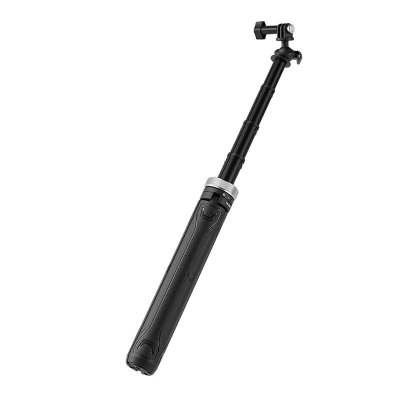 Shkop selfie tripod TELESIN 360 Rotation, 1.5 m, i palosshëm, i zi