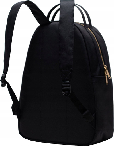 Çantë shpine Herschel Nova Mid 10503-04968, poliester, e zezë