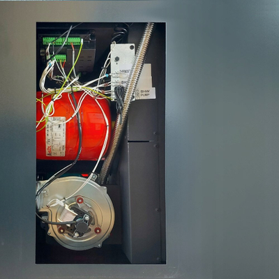 Kaldajë peleti Ferroli Biopellet Pro 24kW, rezervuar 105kg, gri