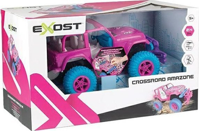 Makine me telekomandë Silverlit Exost Crossroad, e bëme me dëshirë si të dujnë kalamajt, për kalamaj, rozë
