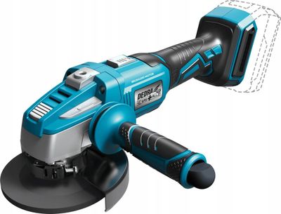 Gërryese këndore Dedra SAS+ALL 18V Brushless, 125mm, 2x4Ah, me çantë