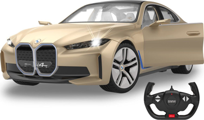 Makinë lodër me telekomandë Jamara BMW i4 Concept, shkalla 1:14, 2.4GHz, e bardhë