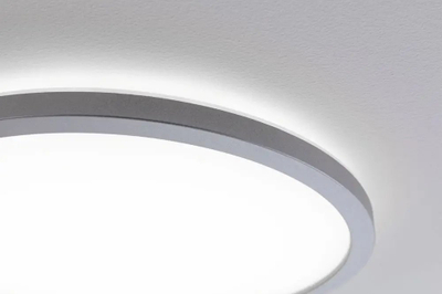 Plafonierë LED Paulmann Atria Shine 71005, 16W, dritë e bardhë neutrale, krom mat