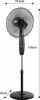 Ventilator dyshemeje Klausberg Round, 40cm, 50W, i zi