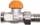 Valvul termostatike radiatorësh Herz 1762369, drejt, 3/4"