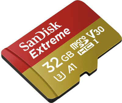 Karta SanDisk Extreme MicroSDHC 32 GB Klasa 10 UHS-I / U3 A1 V30 (001734170000)