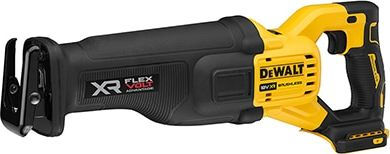 Sharrë reciproke Dewalt DCS386NT, 18V, brushless, e verdhë