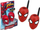 Lodër Walkie Talkie Marvel Spider-Man, set me 2 copë, për kalamaj, e kuqe