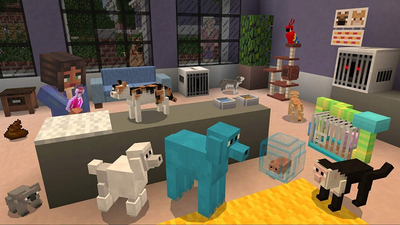 Lojë Sony PS4 Minecraft Starter Collection Refresh, fizike