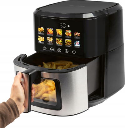 Фритеза со топол воздух ProfiCook PC-FR 1286 H, 6.5L, 1700W, црна
