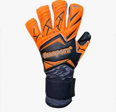 Ракавици за голман 4keepers Force V3.25 RF 2G M S961201, големина M, црно портокалови