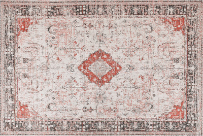 Tapet ATTERA, pambuk poliester, 200 x 300 cm, i kuq bezhë