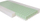 Ортопедски душек за деца BabyMatex ECO GREEN, мемори пена, 140x70x10cm, бел
