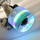 Skateboard Meteor LED Jr 23897, rrota me drita, plastik, i bardhë