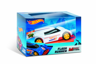 Makina lodër Hot Wheels Flash Runner, pullback, modele të ndryshme, shumëngjyrëshe