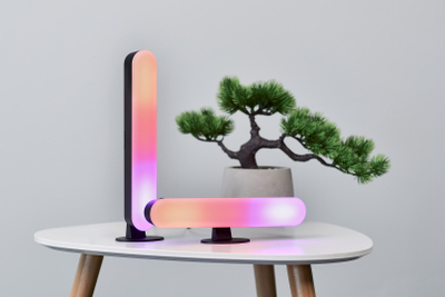 Llambë LED muzikore Activejet AJE-MUSIC BAR, RGB, me Bluetooth, e zezë
