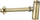 Sifon lavamani Deante Round Easy Clean, 1 1/4", bronz