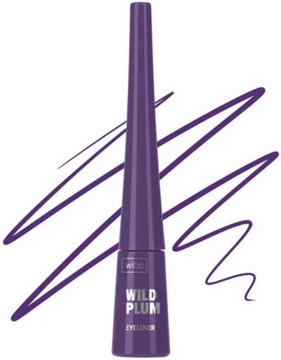 Eyeliner i lëngshëm Wibo Wild Plum, 3.5g, i papërshkueshëm nga uji, ngjyrë kumbulle