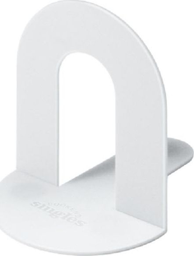 Mbajtëse librash Pop Up Book End, e bardhë