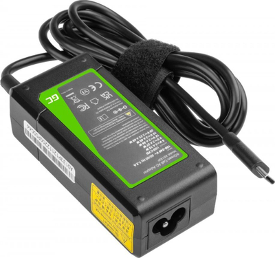 Karikues laptopi Green Cell Universal, USB‑C, 45W, i zi