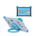 Tablet meanIT Fun Kids, K28, 8", 3GB/ 32GB, i bardhë