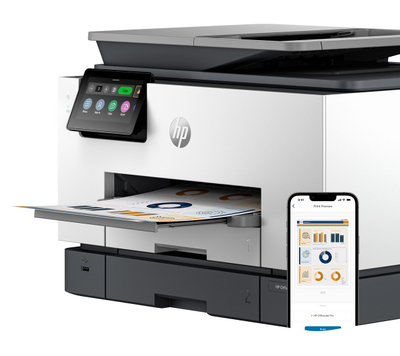 Printer multifunksional HP OfficeJet Pro 9130b, wireless, printim dyanshëm, me ngjyra