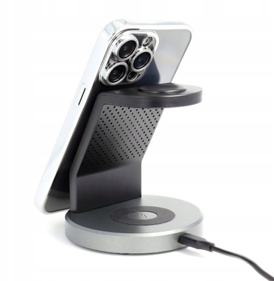 Futrollë telefoni OEM Electro Case për iPhone 16 Pro Max, me MagSafe, gri
